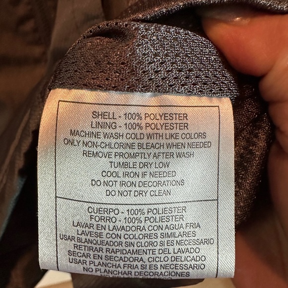 Reebok NFL Indianapolis Colts Mens Football Gray Windbreaker Rain Jacket Medium - Picture 8 of 8